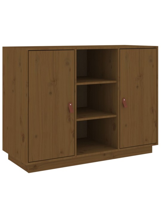Kumode, medus brūna, 100x40x75 cm, priedes masīvkoks