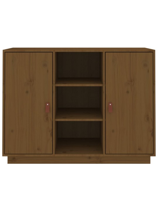 Kumode, medus brūna, 100x40x75 cm, priedes masīvkoks