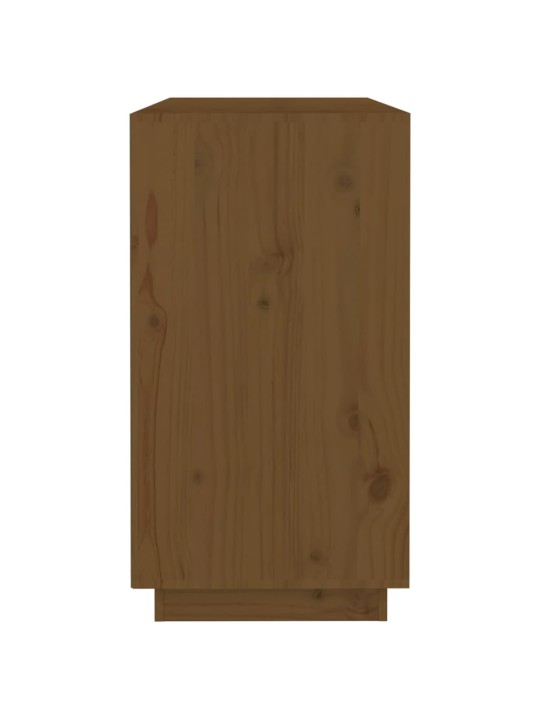 Kumode, medus brūna, 100x40x75 cm, priedes masīvkoks
