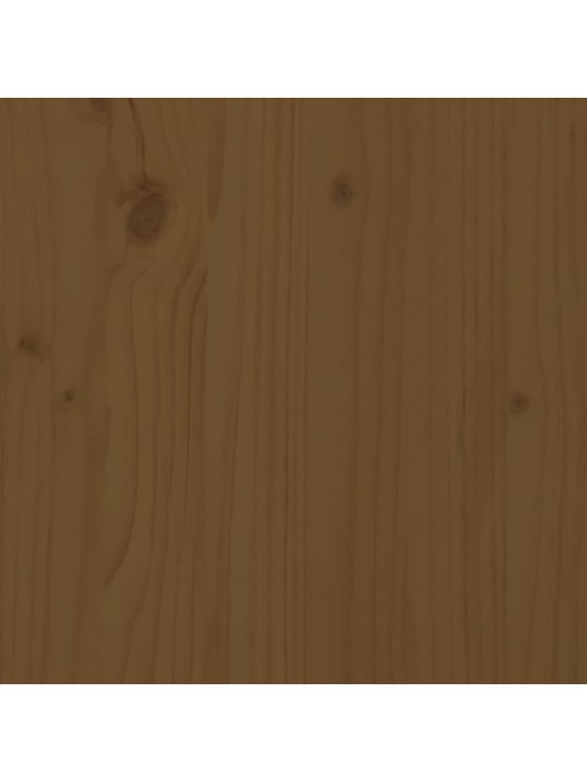Kumode, medus brūna, 100x40x75 cm, priedes masīvkoks