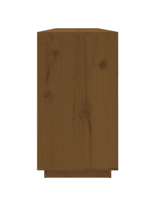 Kumode, medus brūna, 100x40x75 cm, priedes masīvkoks