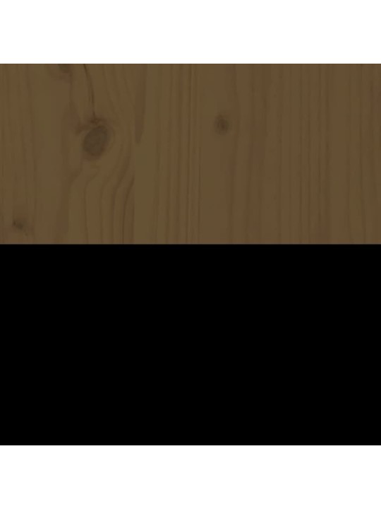 Kumode, medus brūna, 100x40x75 cm, priedes masīvkoks