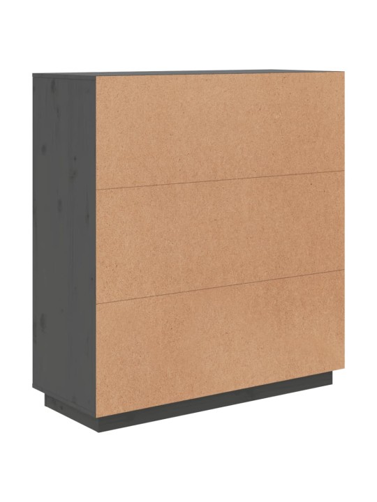 Augstais skapītis, pelēks, 100x40x108,5 cm, priedes masīvkoks