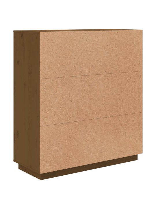Augstais skapītis, brūns, 100x40x108,5 cm, priedes masīvkoks