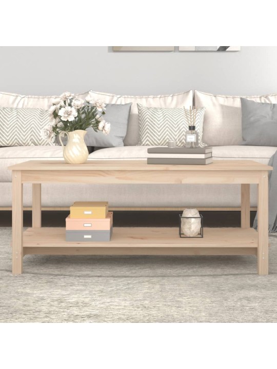 Kafijas galdiņš, 110x55x45 cm, priedes masīvkoks