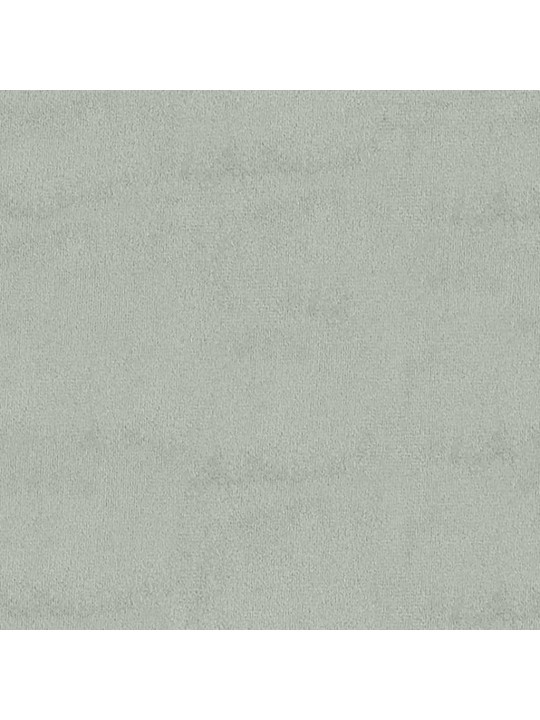 Sols, gaiši pelēks, 110x40x70 cm, samts