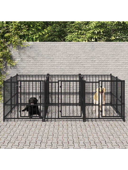 Suņu voljērs, 5,63 m², tērauds