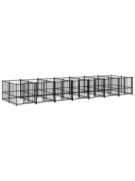 Suņu voljērs, 13,14 m², tērauds