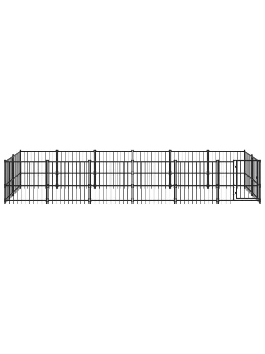 Suņu voljērs, 11,26 m², tērauds