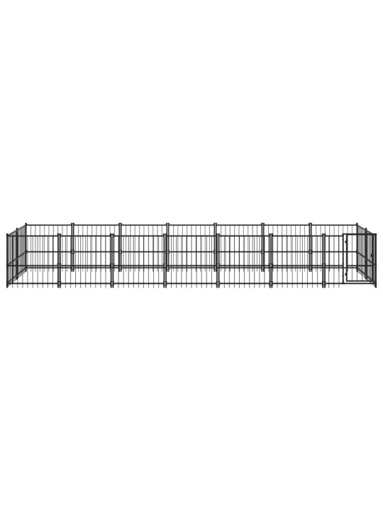 Suņu voljērs, 13,14 m², tērauds