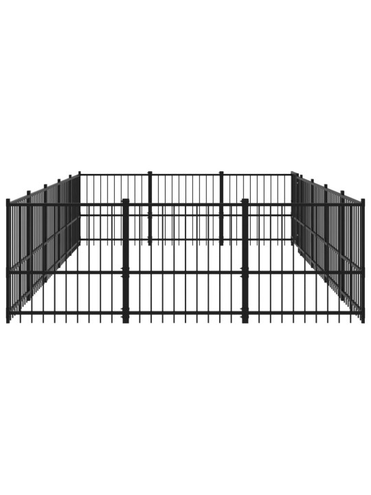 Suņu voljērs, 14,11 m², tērauds