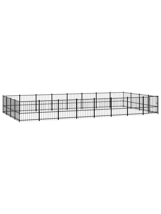 Suņu voljērs, 30,11 m², tērauds