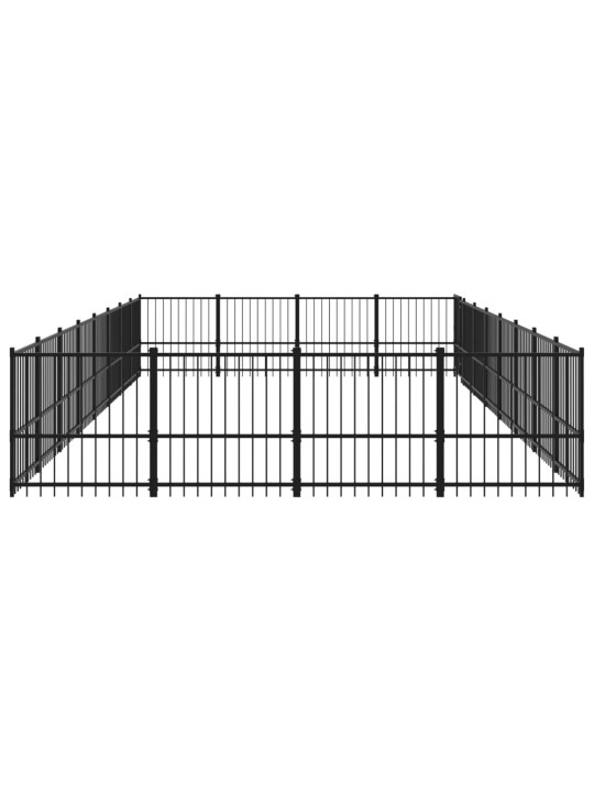 Suņu voljērs, 30,11 m², tērauds