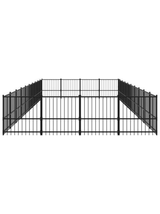 Suņu voljērs, 37,64 m², tērauds