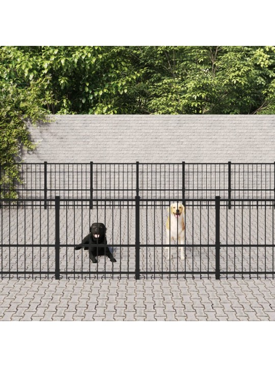 Suņu voljērs, 45,16 m², tērauds