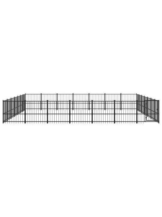Suņu voljērs, 46,1 m², tērauds