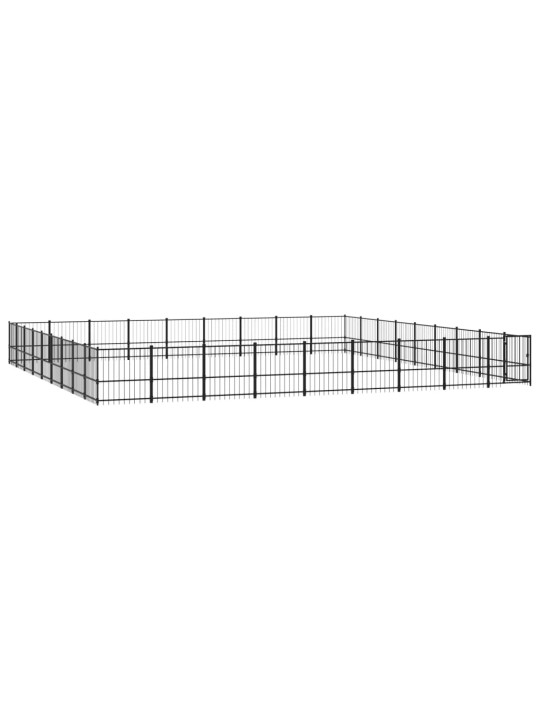 Suņu voljērs, 76,21 m², tērauds