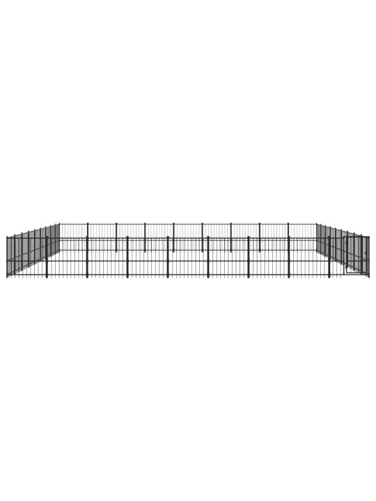 Suņu voljērs, 76,21 m², tērauds