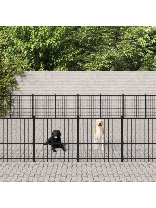 Suņu voljērs, 84,68 m², tērauds