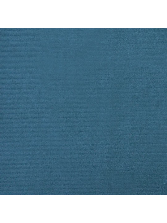 Gulta suņiem, zila, 95x55x30 cm, samts