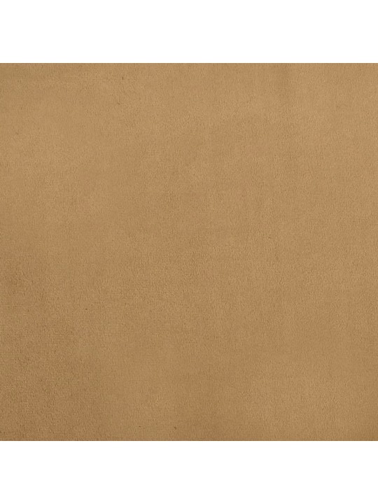 Gulta suņiem, brūna, 95x55x30 cm, samts