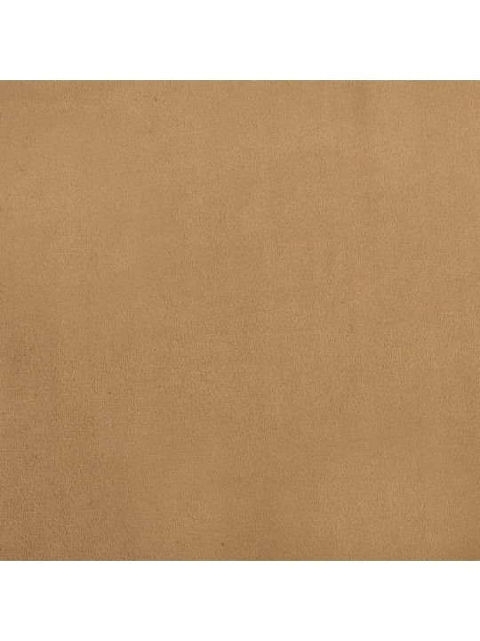Gulta suņiem, brūna, 90x53x30 cm, samts