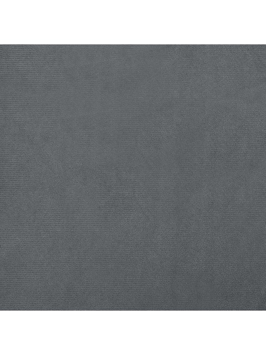 Gulta suņiem, tumši pelēka, 70x40x24 cm, samts
