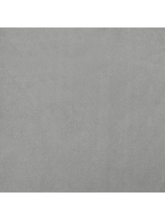 Gulta suņiem, gaiši pelēka, 100x50x21 cm, samts