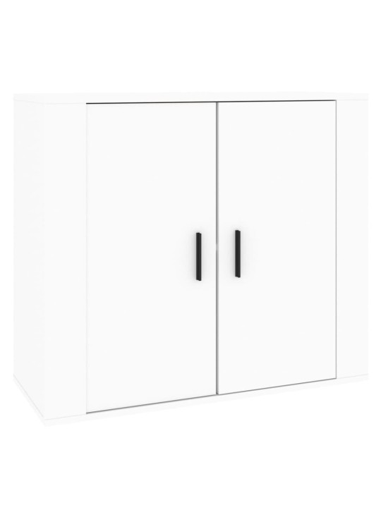 Kumode, balta, 80x33x70 cm, inženierijas koks