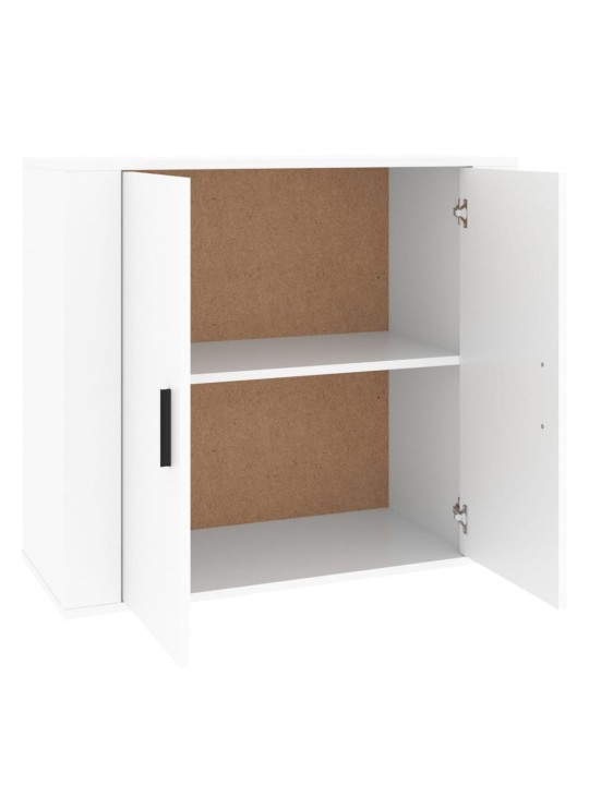 Kumode, balta, 80x33x70 cm, inženierijas koks