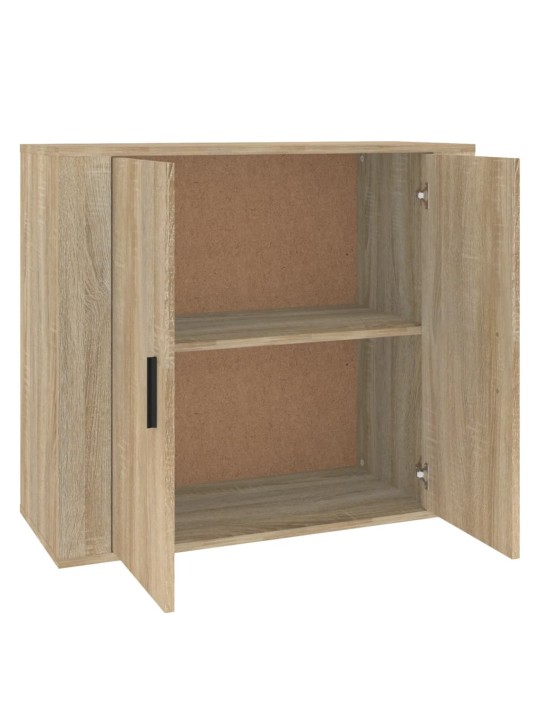 Kumode, ozolkoka krāsa, 80x33x70 cm, inženierijas koks