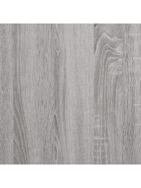 Kumode, pelēka ozolkoka, 80x33x70 cm, inženierijas koks