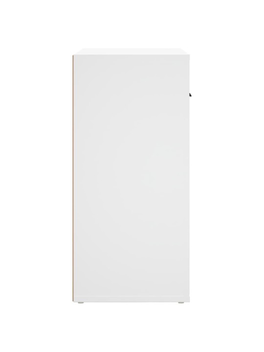 Kumode, balta, 80x33x70 cm, inženierijas koks