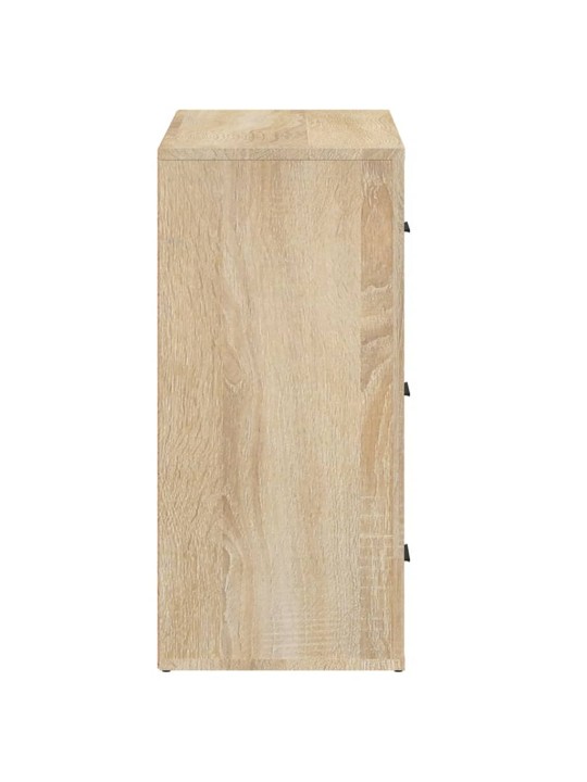 Kumode, ozolkoka krāsa, 80x33x70 cm, inženierijas koks
