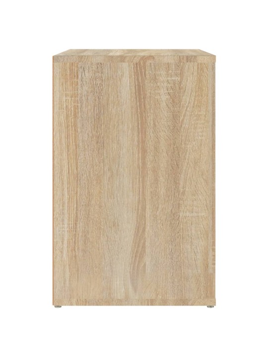 Apavu skapītis, ozolkoka krāsa, 130x35x54 cm, inženierijas koks