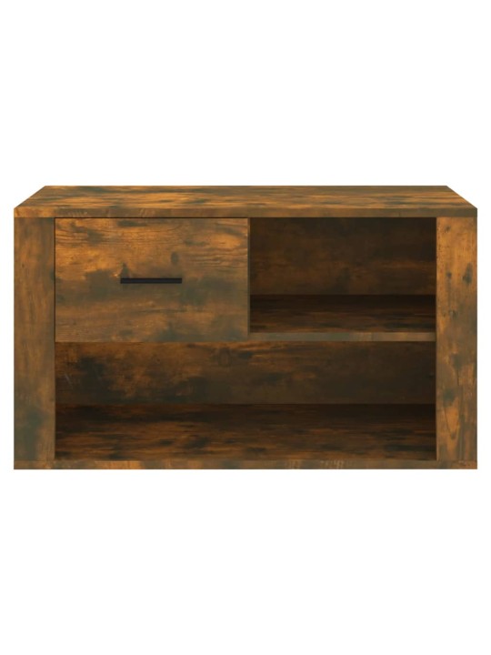 Apavu plaukts, ozolkoka krāsa, 80x35x45 cm, inženierijas koks