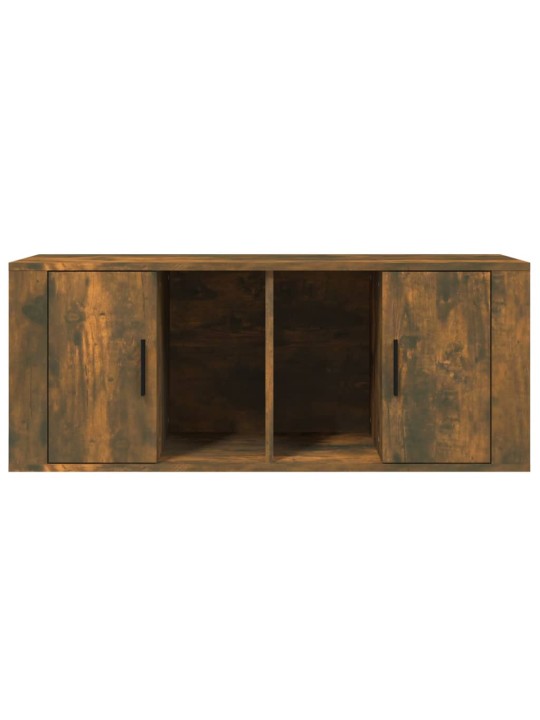 Tv skapītis, ozolkoka krāsa, 100x35x40 cm, inženierijas koks