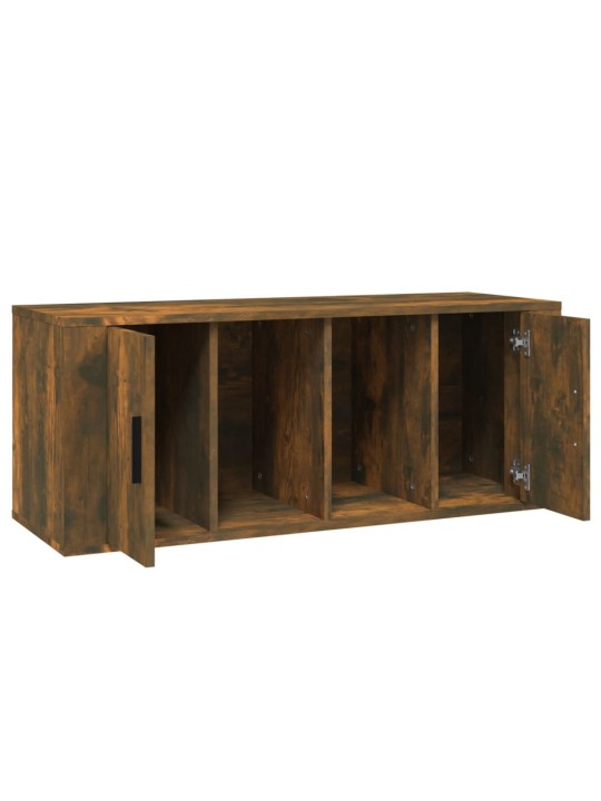 Tv skapītis, ozolkoka krāsa, 100x35x40 cm, inženierijas koks