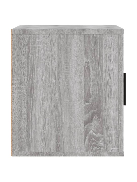 Tv skapītis, pelēka ozolkoka, 100x35x40 cm, inženierijas koks