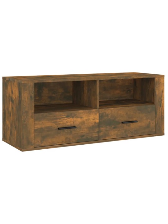 Tv skapītis, ozolkoka krāsa, 100x35x40 cm, inženierijas koks