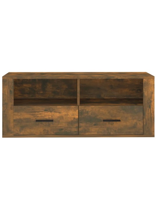 Tv skapītis, ozolkoka krāsa, 100x35x40 cm, inženierijas koks
