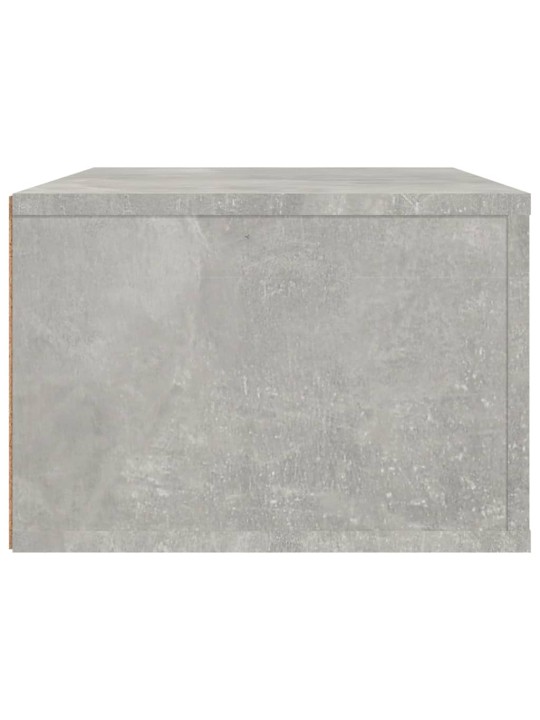 Piekarams tv skapītis, pelēks, 80x36x25 cm, inženierijas koks