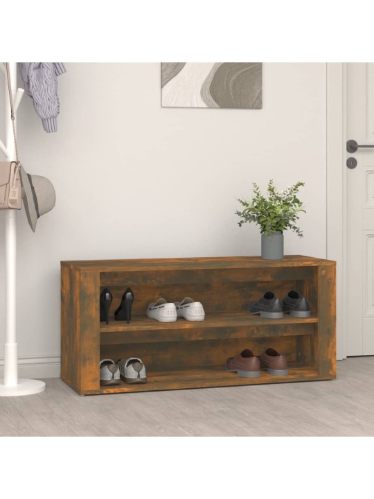Apavu plaukts, ozolkoka krāsa, 100x35x45 cm, inženierijas koks