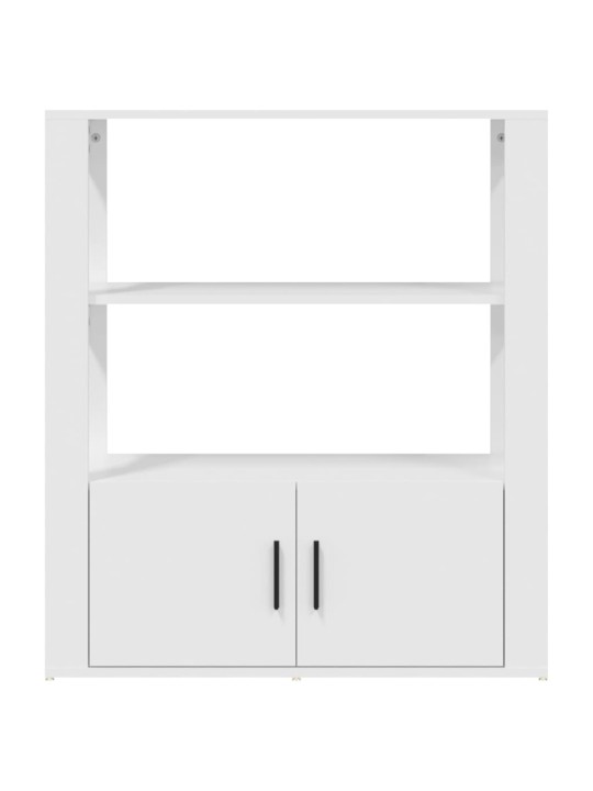 Kumode, balta, 80x30x90 cm, inženierijas koks
