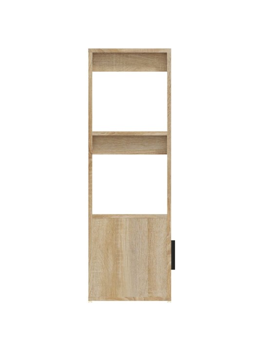 Kumode, ozolkoka krāsa, 80x30x90 cm, inženierijas koks