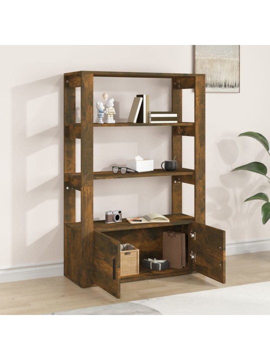 Kumode, ozolkoka krāsa, 80x30x119,5 cm, inženierijas koks