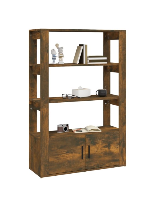 Kumode, ozolkoka krāsa, 80x30x119,5 cm, inženierijas koks