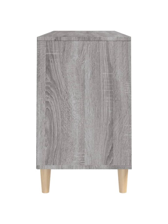 Apavu plaukts, pelēcīga ozolkoka,102x36x60cm, inženierijas koks