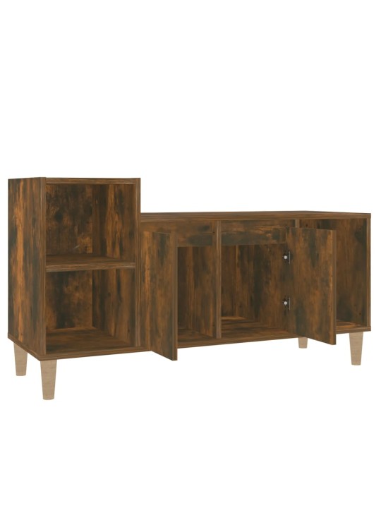 Tv skapītis, ozolkoka krāsa, 100x35x55 cm, inženierijas koks