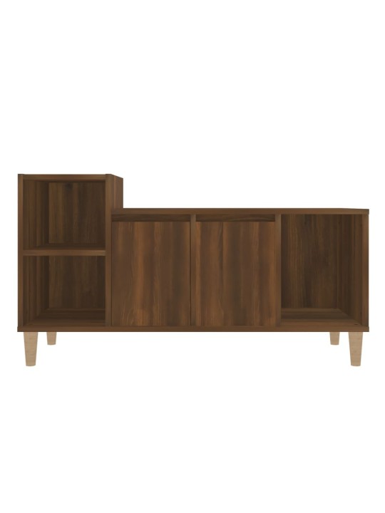 Tv skapītis, ozolkoka krāsa, 100x35x55 cm, inženierijas koks